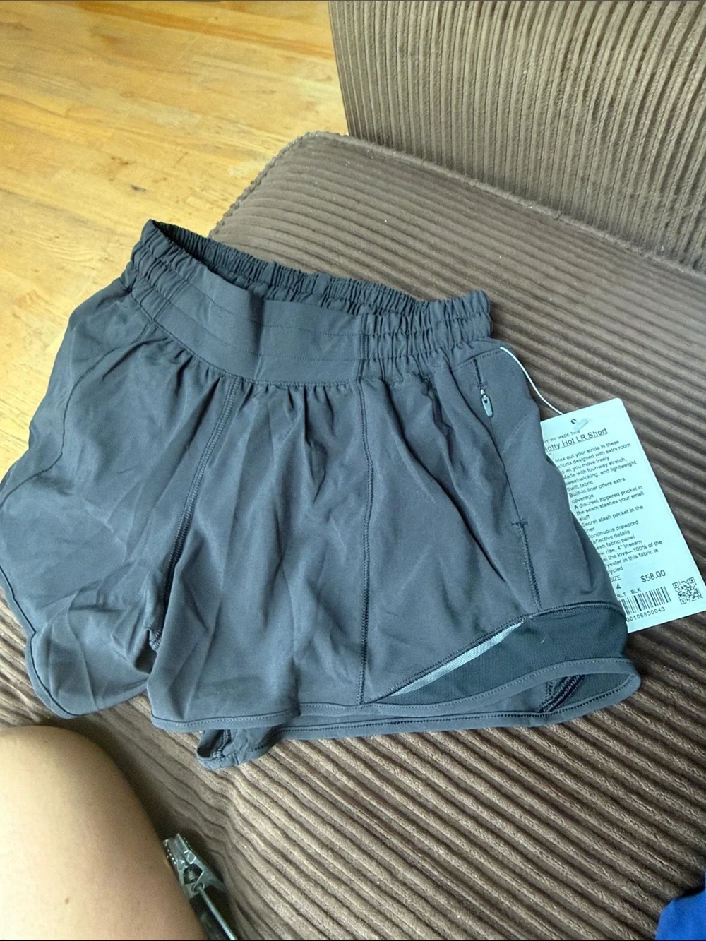 lululemon athletica Women's Athletic Shorts in Charcoal Gray